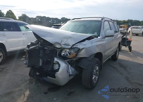 2005 Toyota Highlander V6 z USA, uszkodzony, nr VIN JTEEP21A350095354